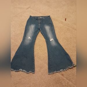 Womens Bell Bottom Jeans